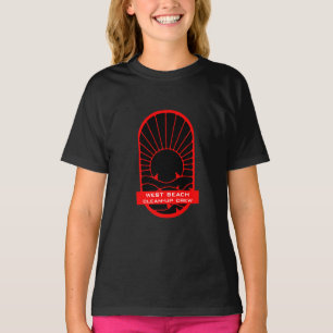 T-shirt Équipe de bénévoles pour le nettoyage de la plage