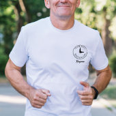 T-shirt Équipe de bière drôle avec nom personnalisé