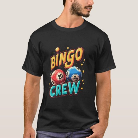 T-shirt Équipe de Bingo (Devant)