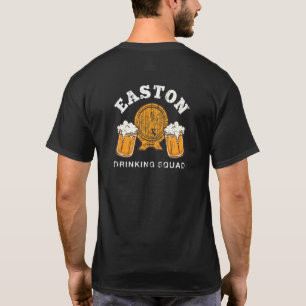 T-shirt Équipe de boisson d'Easton Pennsylvanie Brasseur a