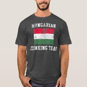 T-shirt Équipe de boisson hongroise Funny National Pride