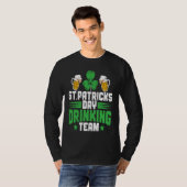 T-shirt Équipe de boisson irlandaise de la Saint-Patrick S (Devant entier)