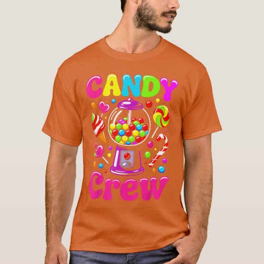T-shirt Équipe de bonbons (Devant)