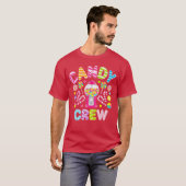 T-shirt Équipe de bonbons (Devant entier)