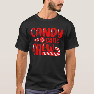 T-shirt Équipe de bonbons Candy Xmas Pyjama Famille assort