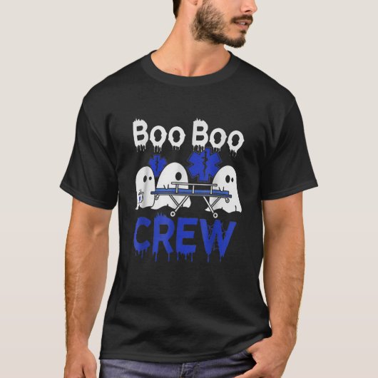 T-shirt Équipe de Boo Boo EMT et paramédics (Devant)