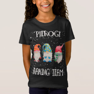 T-Shirt Équipe de boulangerie Pierogi Nordic Christmas Gno