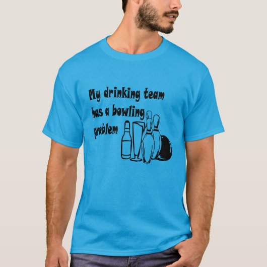 T-shirt Équipe de Bowling (Devant)