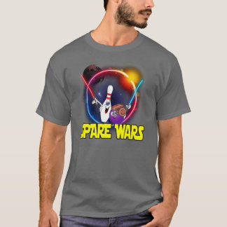 T-shirt Équipe de bowling de jumelage Spare Wars