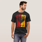 T-shirt Équipe de bowling et de bowling de bowling 2023 Au (Devant entier)