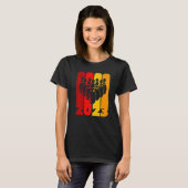 T-shirt Équipe de bowling et de bowling de bowling 2023 Au (Devant entier)