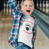 T-shirt Équipe de bowling personnalisable