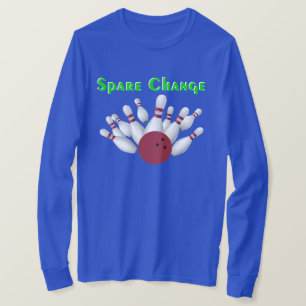 T-shirt Équipe de bowling Spare Change