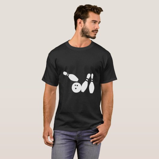 T-shirt Équipe De Bowling Splings N Giggles Matching Leagu (Devant entier)