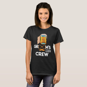 T-shirt Équipe de brassage du marié Garçons d'honneur Ente