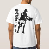 T-shirt équipe de cameramen (Dos)