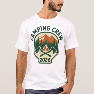 T-shirt Équipe de camping 2026