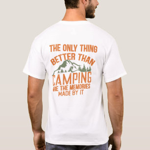 T-shirt Équipe de camping d'été de campeur drôle