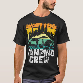 T-shirt Équipe de camping Famille Camping tenue assortie