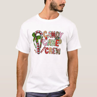 T-shirt Équipe de canne Noël Buffalo