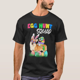 T-shirt Équipe de chasse aux œufs de Pâques Œufs de Pâques