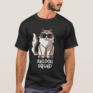T-shirt Équipe de chats de Ragdoll