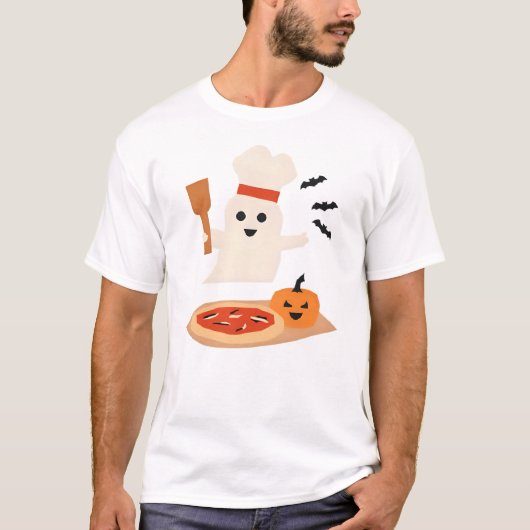 T-shirt Équipe de chef effrayant Halloween (Devant)