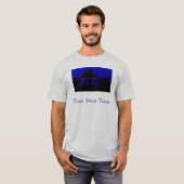 T-shirt Équipe de choc de temps (Devant entier)