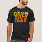 T-shirt Équipe de Citrouille, Halloween (Devant)