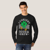 T-shirt Équipe de codeurs la plus chanceuse Comp Sci Infor (Devant entier)
