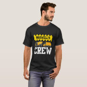 T-shirt Équipe de construction de Maxwell Doublage personn (Devant entier)