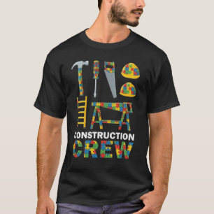 T-shirt Équipe de construction pour la sensibilisation à l