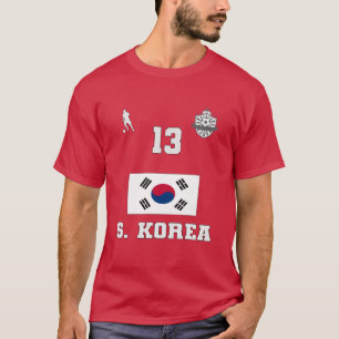 T-shirt Équipe de Corée du Sud de football