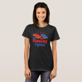 T-shirt Équipe de Cornhole (Devant entier)