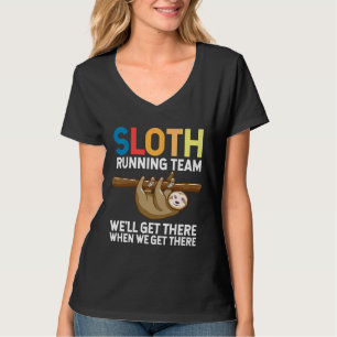T-shirt Équipe De Coureurs De Machines Drôle Nous Obtiendr