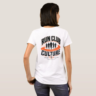 T-shirt Équipe de course du Run Club sur piste