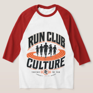 T-shirt Équipe de course du Run Club sur piste