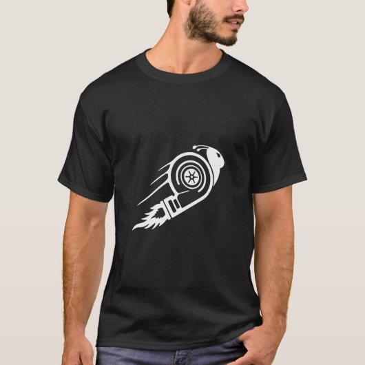T-shirt Équipe de course Turbo Snail Boost (Devant)