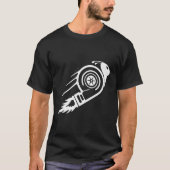 T-shirt Équipe de course Turbo Snail Boost (Devant)