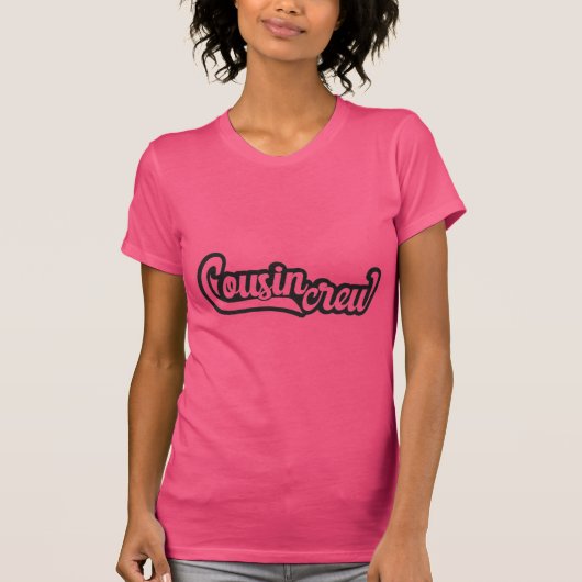 T-shirt Équipe de cousins (Devant)