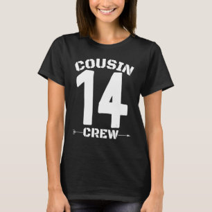 T-shirt Équipe de cousins de la réunion de famille apparié