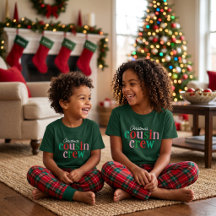 Équipe de cousins de Noël, tenue de famille assort