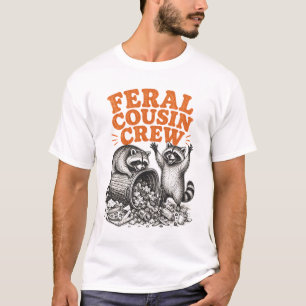 T-shirt Équipe de cousins sauvages