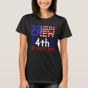 T-shirt Équipe de cousins Squad cousins 14 juillet 3