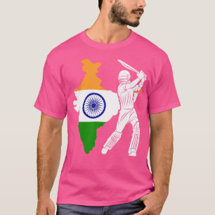 T-shirt Équipe de Cricket Inde joueur de cricket