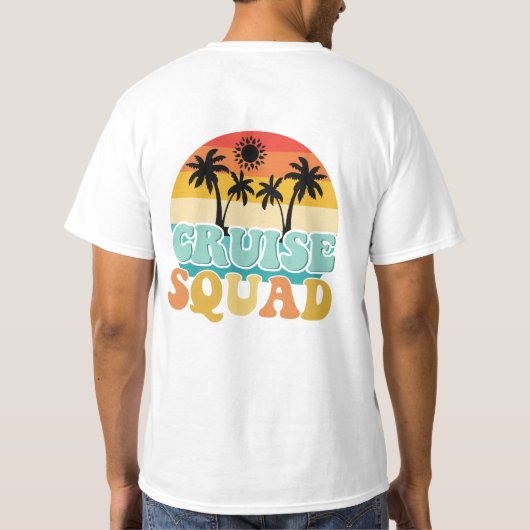 T-shirt Équipe de croisière (Dos)