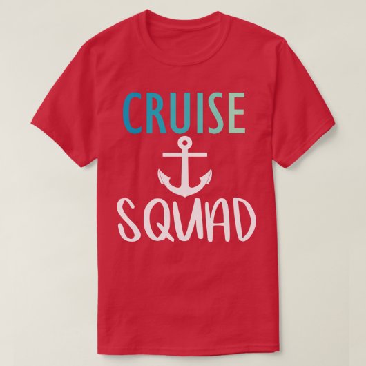 T-shirt Équipe de croisière 1 (Design devant)