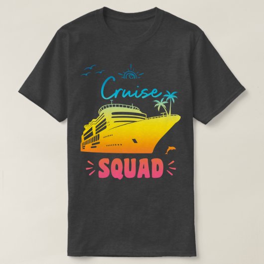 T-shirt Équipe de croisière 12 (Design devant)