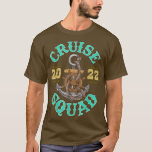 T-shirt Équipe de croisière 2022 Famille Vacances de group