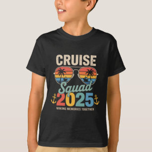 T-shirt Équipe de croisière 2025 Groupe familial correspon
